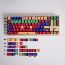 GMK Handarbeit 104+25 Full PBT Dye-subbed Keycaps Set for Cherry MX Mechanical Gaming Keyboard